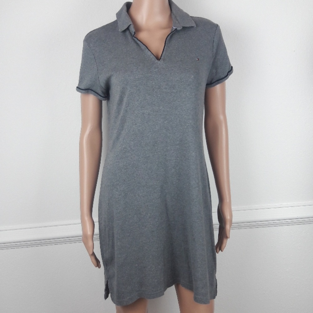 TOMMY HILFIGER Grey Slim Fit Dress